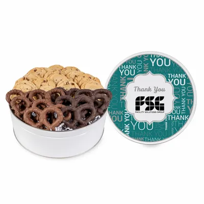 Fresh Beginnings Cookies/Pretzel Combo (Large) - Custom Canvas Now