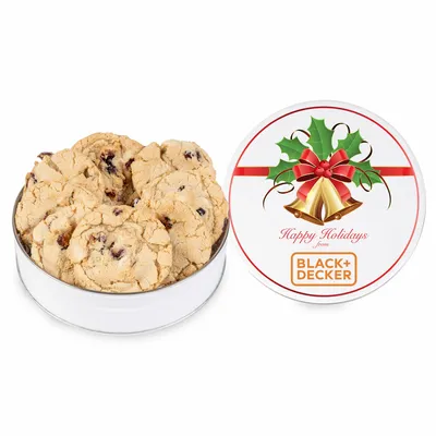 Fresh Beginnings Cranberry Cookie Tin (Small) - Custom Canvas Now
