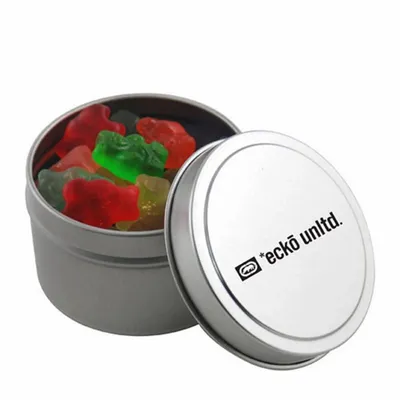 Round Tin with Gummy Bears - SBF3100 - Custom Canvas Now
