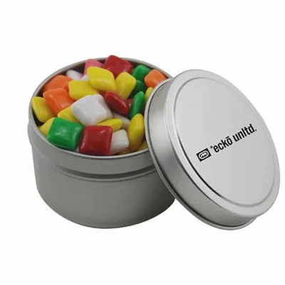 Round Tin with Mini Chicklets - SBF3100 - Custom Canvas Now