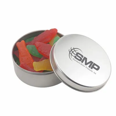 Round Tin with Swedish Fish - SBF3000 - Custom Canvas Now