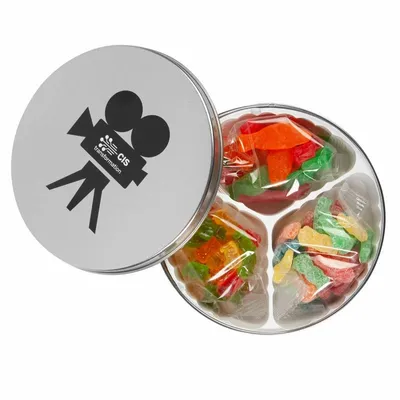 Clever Candy Movie Reel Tin - Confections - Custom Canvas Now