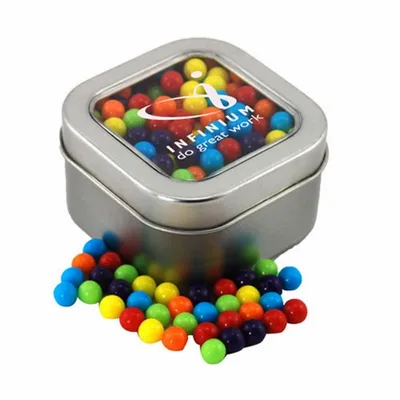 Window Tin with Mini Jawbreakers - SBF2500 - Custom Canvas Now