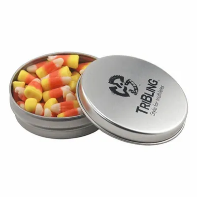 Round Tin with Candy Corn - SBF2900 - Custom Canvas Now