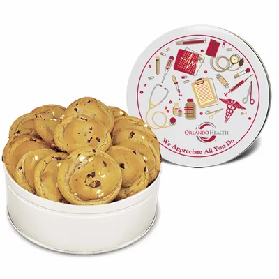 Fresh Beginnings Double Chip Cookie Tin - Custom Canvas Now