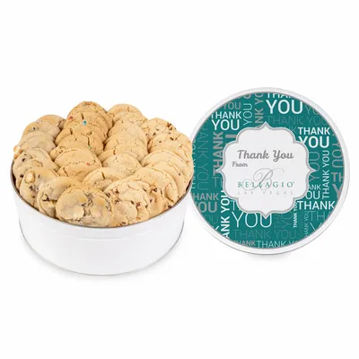Fresh Beginnings Bakers Choice Tin - 36 Cookies - Custom Canvas Now