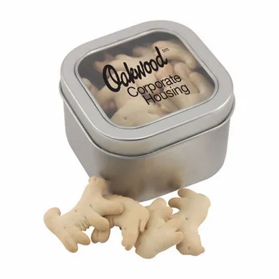 Window Tin with Animal Crackers - SBF2700 - Custom Canvas Now