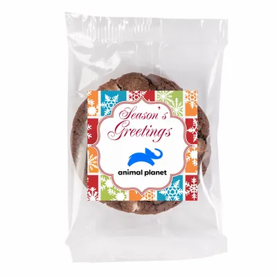 Fresh Beginnings Individually Wrapped Choc Double Chip Cookie - Custom Canvas Now