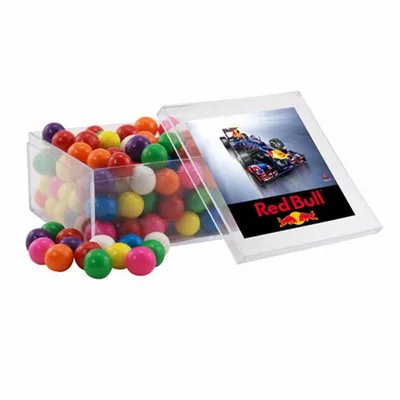Acrylic Box with Gumballs - Large - Custom Canvas Now