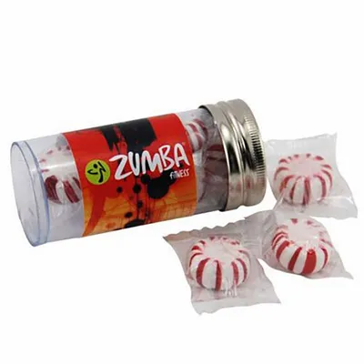 Small 3" Candy Tube with Starlight Mints - Custom Canvas Now