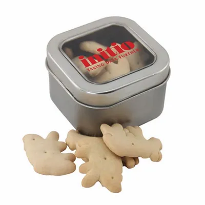 Window Tin with Animal Crackers - SBF2500 - Custom Canvas Now