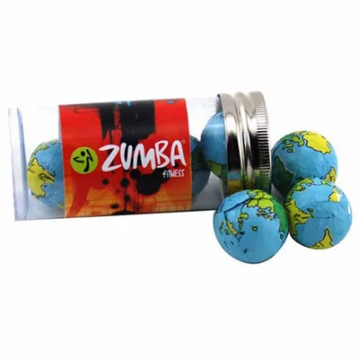 Tube with Chocolate Globes - TRB610 - Custom Canvas Now