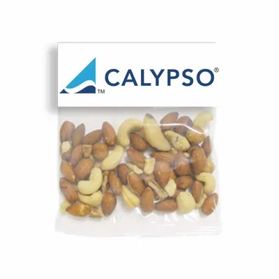 Large Header Bags - Deluxe Mixed Nuts - Custom Canvas Now