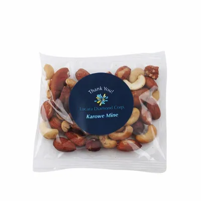 2oz. Handfuls - Deluxe Mixed Nuts - Custom Canvas Now