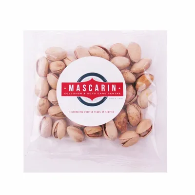 2oz. Handfuls - Jumbo Salted Pistachios - Custom Canvas Now