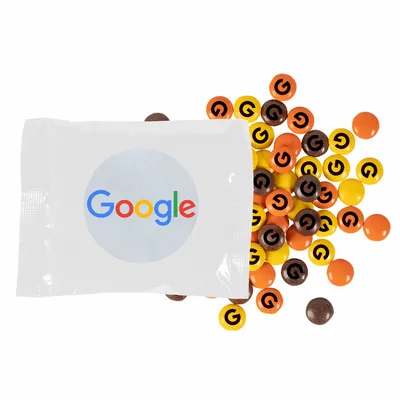 2oz. Handful - Imprinted Reese's Pieces - Custom Canvas Now