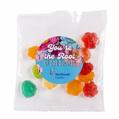 Clever Candy 2oz. Handfuls - Gummy Blooms - Custom Canvas Now