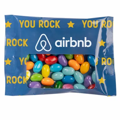 2oz. Full Color DigiBag™ with Gourmet Jelly Beans - Custom Canvas Now