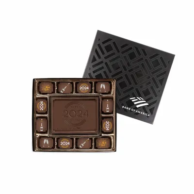 Here's to the New Year Chocolate Delight Gift Box - Custom Canvas Now