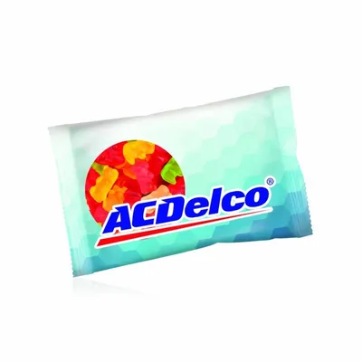 Clever Candy 1/2oz. Full Color DigiBag™ with Gummy Bears - Custom Canvas Now