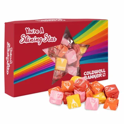You're a Star Die Cut Box with Starbursts - Custom Canvas Now