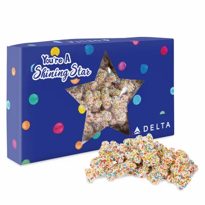You're a Star Die Cut Box with Gummy Crispy Crunch Bears - Custom Canvas Now