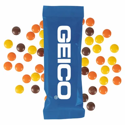 Full Color Tube DigiBag™ with Reese's Pieces - Custom Canvas Now
