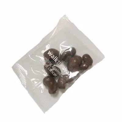 1oz. Goody Bags - Milk Chocolate Cashews - Custom Canvas Now