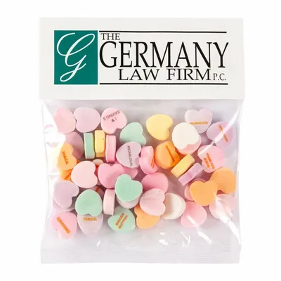 Large Header Bags - Personalized Conversation Hearts - Custom Canvas Now