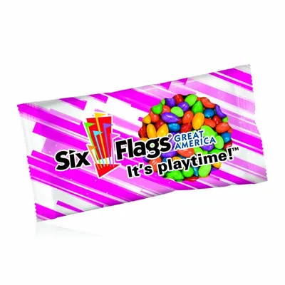 1oz. Full Color DigiBag™ with Chocolate Covered Sunflower Seeds - Custom Canvas Now