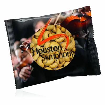 2oz. Full Color DigiBag™ with Jumbo Salted Cashews - Custom Canvas Now