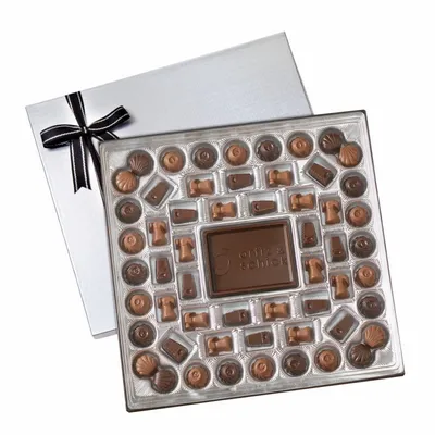 Large Custom Chocolate Delights Gift Box (3 lbs.) - Custom Canvas Now