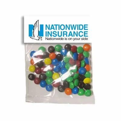M&M'S® in Large Header Bag - Custom Canvas Now