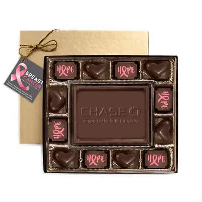 Hope, Love, Cure Chocolate Box - Custom Canvas Now