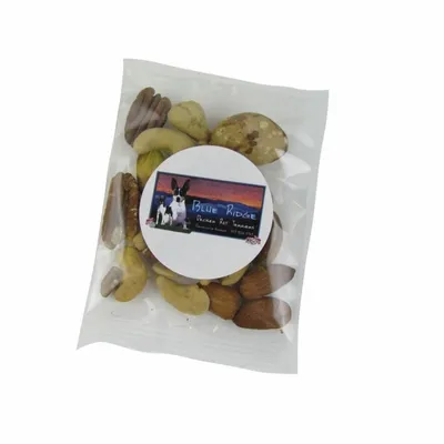 1oz. Goody Bags - Deluxe Mixed Nuts - Custom Canvas Now