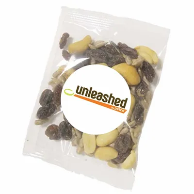 1oz. Goody Bags - Raisin Nut Mix - Custom Canvas Now
