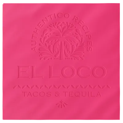 Custom Debossed Dinner Napkin - Custom Canvas Now