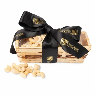 Gift Basket with Cashews - Custom Canvas Now