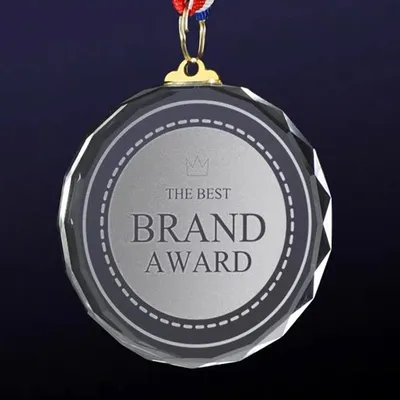 Standard Crystal Medal - Custom Canvas Now