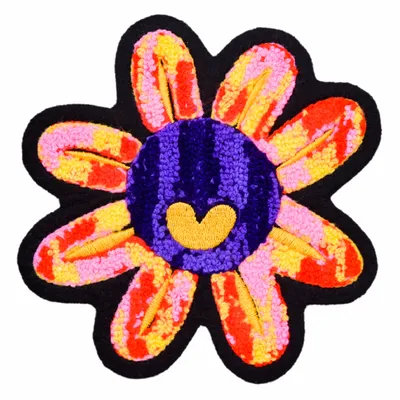 Multi Color Chenille Patch - Custom Canvas Now