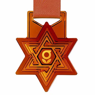 Square Glass Medal - Custom Canvas Now