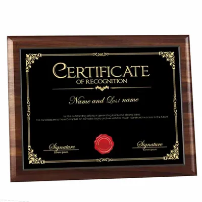 Paper Certificates - Custom Canvas Now