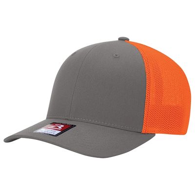 CHARCOAL/NEON ORANGE CHARCOAL/NEON ORANGE - Custom Canvas Now