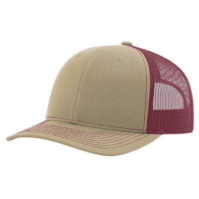 KHAKI/BURGUNDY KHAKI/BURGUNDY - Custom Canvas Now