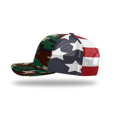 GREEN CAMO/STARS & STRIPES GREEN CAMO/STARS & STRIPES - Custom Canvas Now
