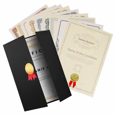 Paper Certificates - Custom Canvas Now