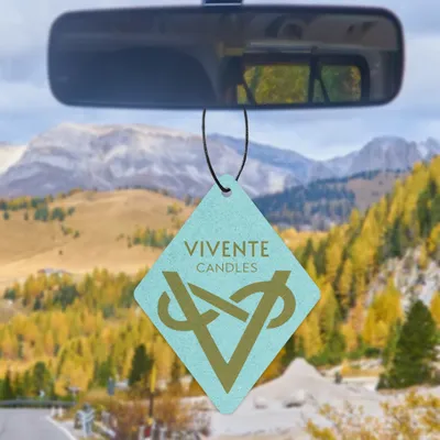 Metallic Air Freshener - Custom Canvas Now
