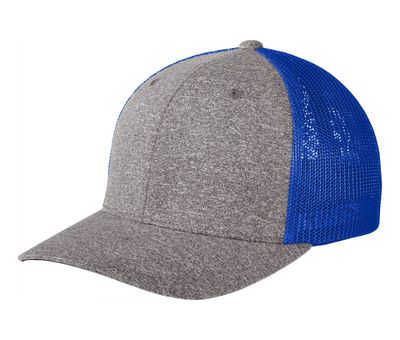 True Royal/ Grey Heather True Royal/ Grey Heather - Custom Canvas Now