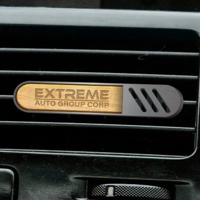 Metallic Air Freshener - Custom Canvas Now