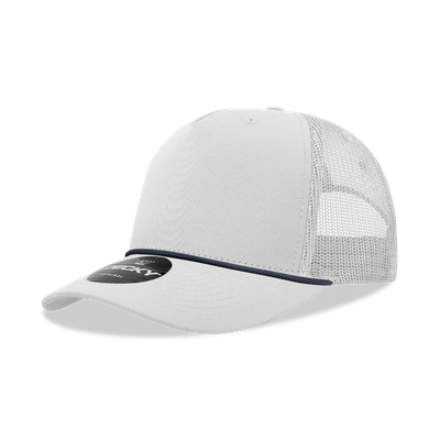 WHITE/NAVY WHITE/NAVY - Custom Canvas Now